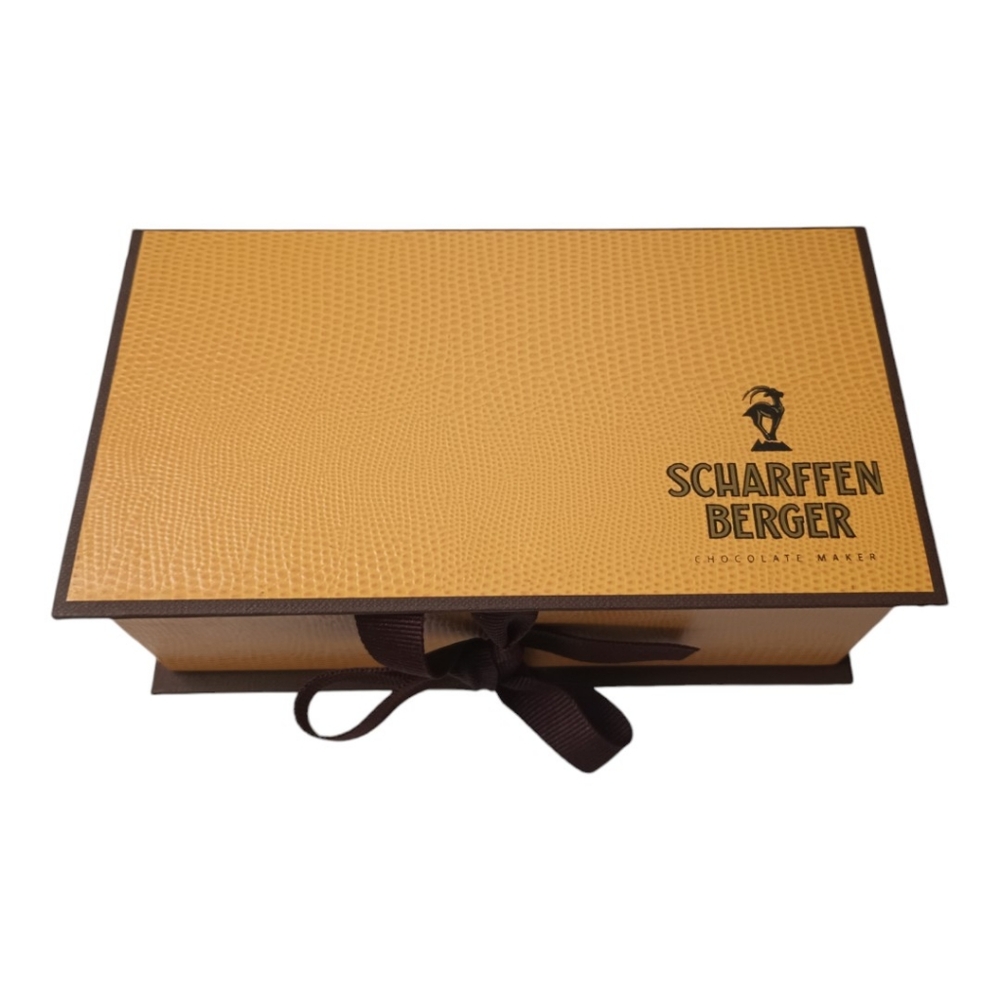 12 Empty Scharffen Berger 'Snakeskin' Boxes